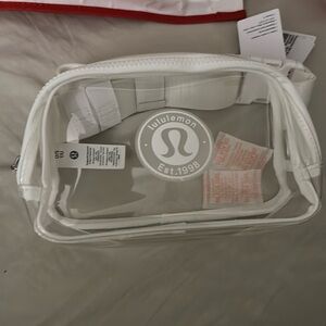 Lululemon clear belt bag (BRAND New)